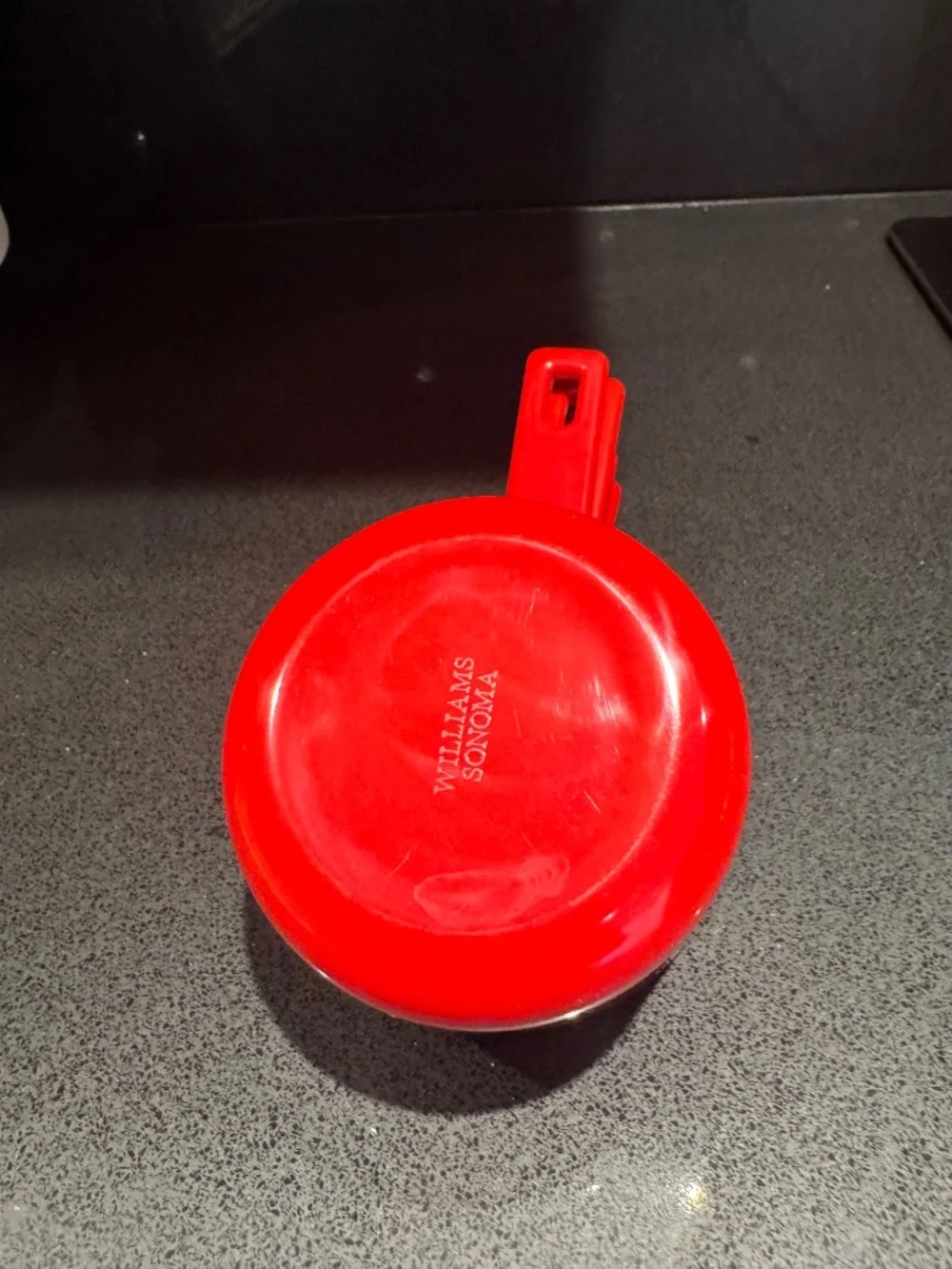 Share Williams Sonoma Round Red Melamine Measuring Cups Set of 7